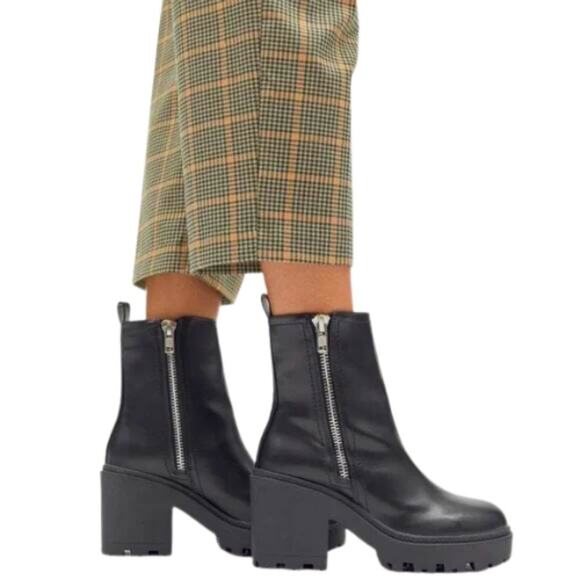 URBAN OUTFITTERS UO Zip Up Boot In Black, 9, NIB! - Picture 8 of 9